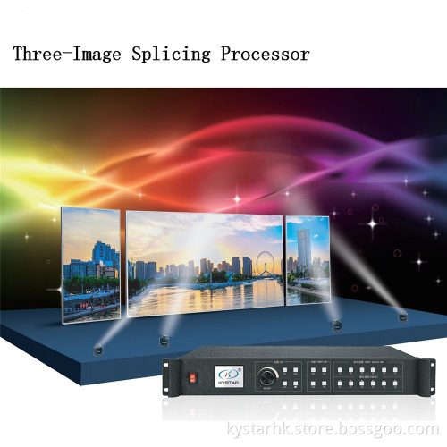 Kystar Three-image Splicing Processor HD LED Video Controller for LED Video Wall